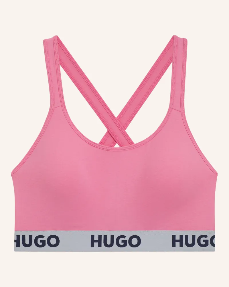 HUGO BOSS Bh BRALETTE PADDED SPORTY LOGO Hellrot