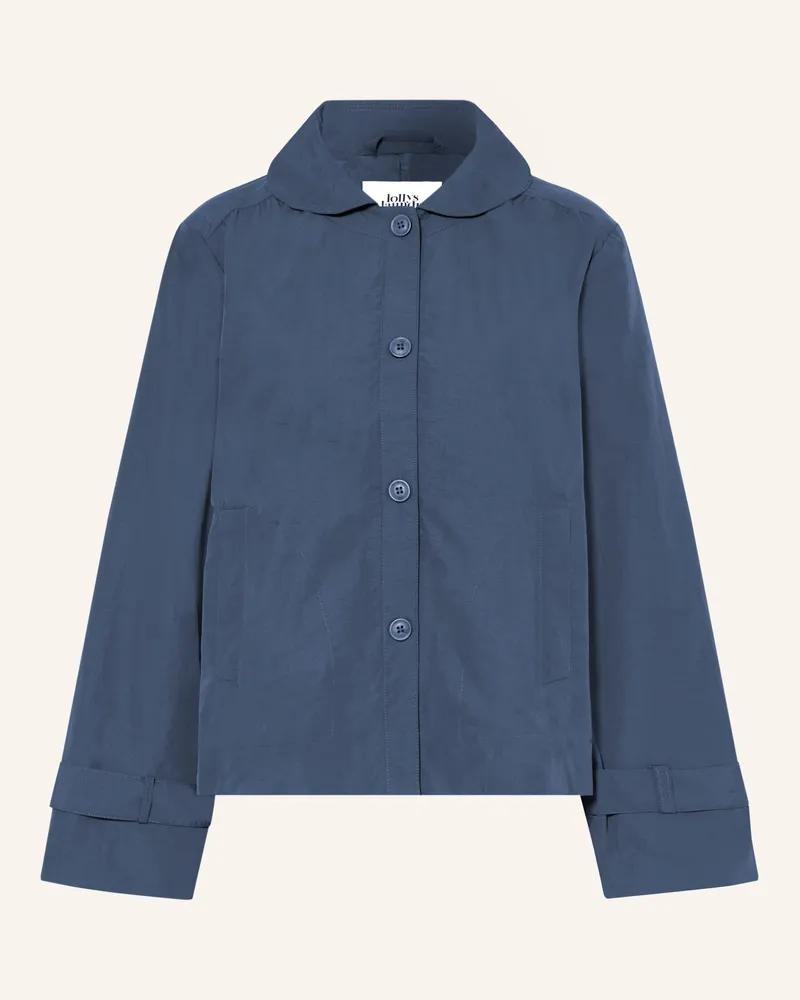Lollys Laundry Kastenjacke Violall blau Dunkelblau