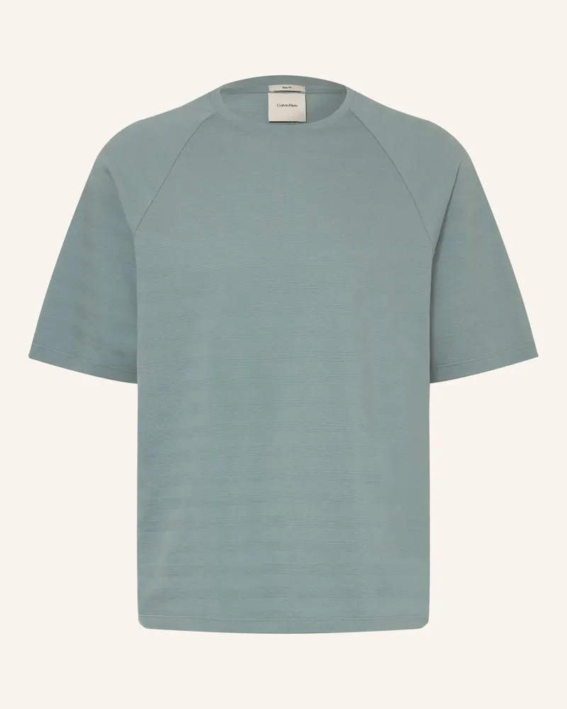 Calvin Klein T-Shirt blau Blaugrau