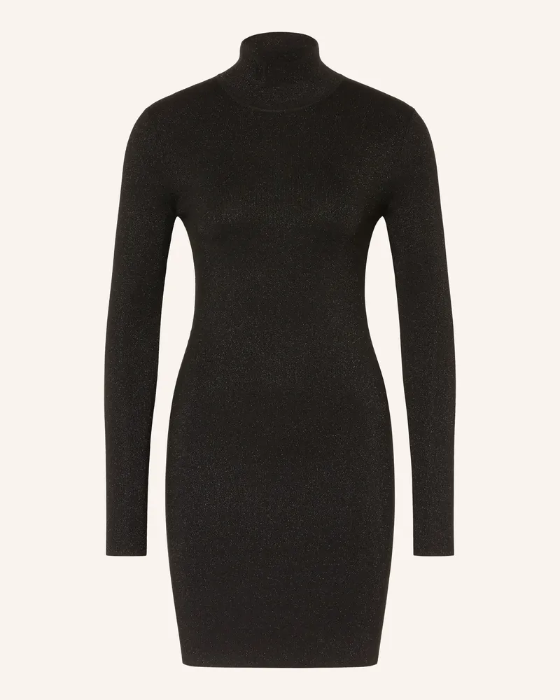 Drykorn Strickkleid LORELIA mit Glitzergarn Schwarz