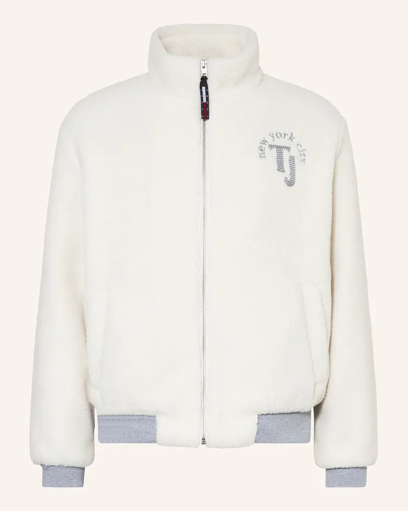 Tommy Hilfiger Teddyfell-Blouson weiss Creme