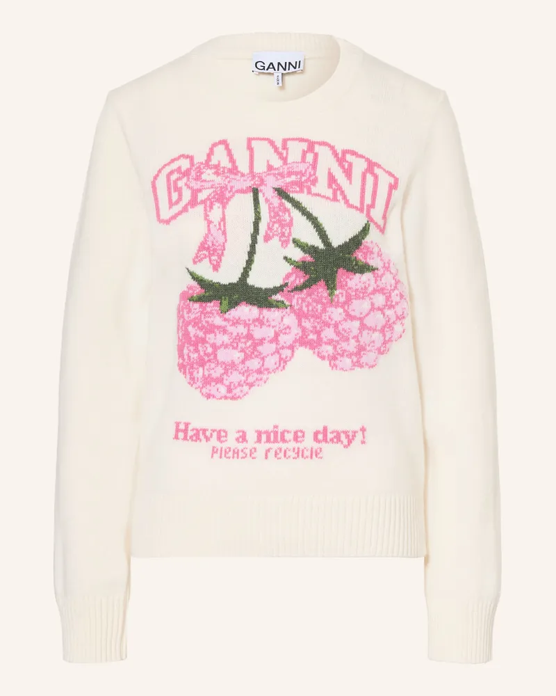 Ganni Pullover Ecru