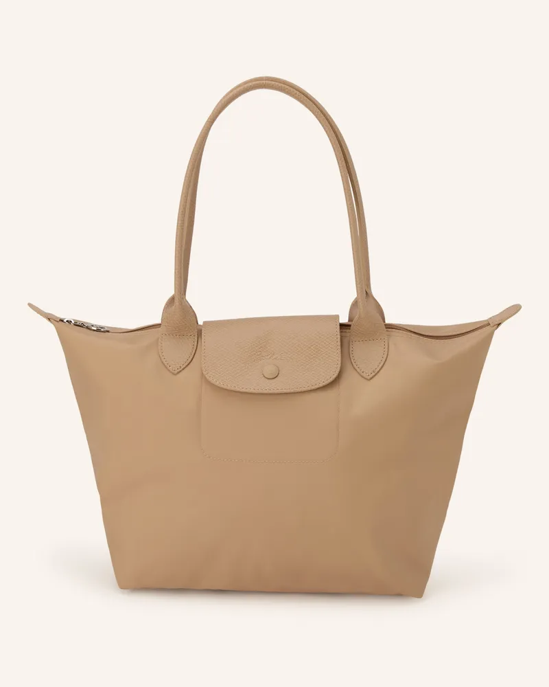 Longchamp Schultertasche Le Pliage One M beige Beige