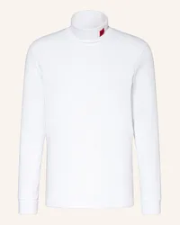 HUGO BOSS Rollkragenpullover DEROLLO Weiss