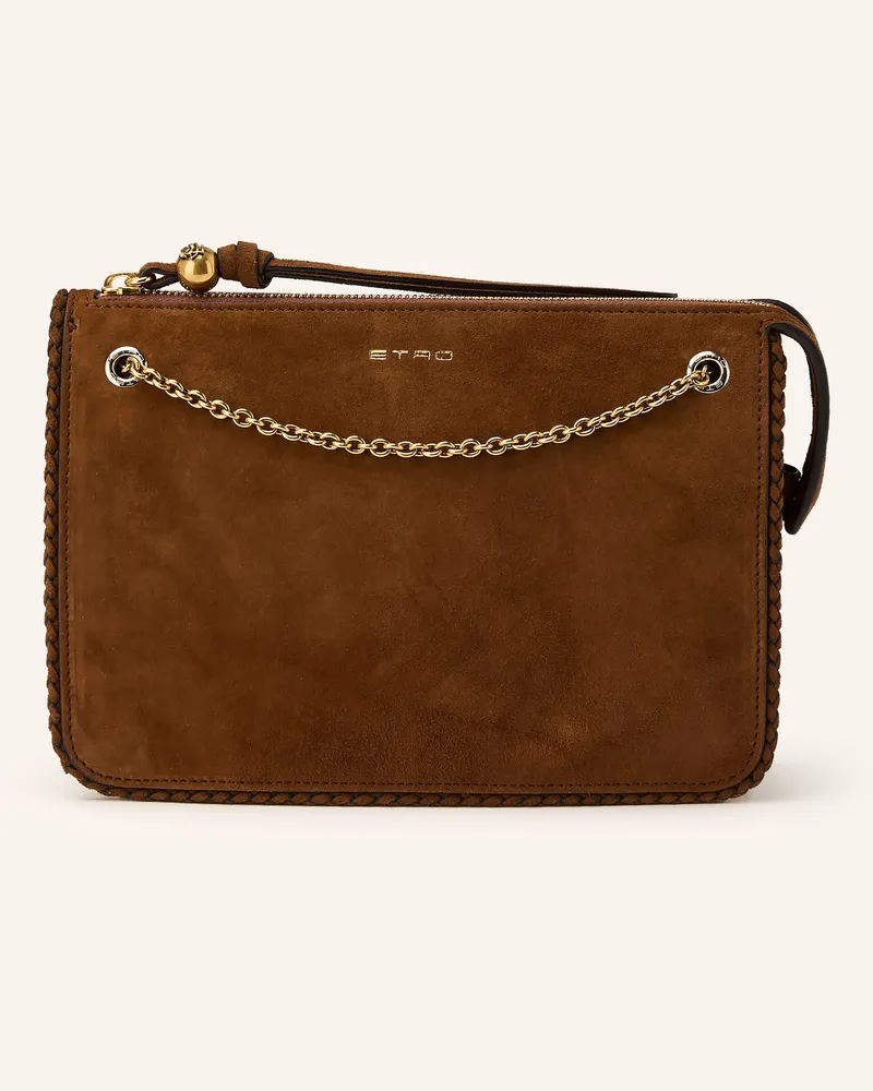 Etro Umhängetasche braun Braun