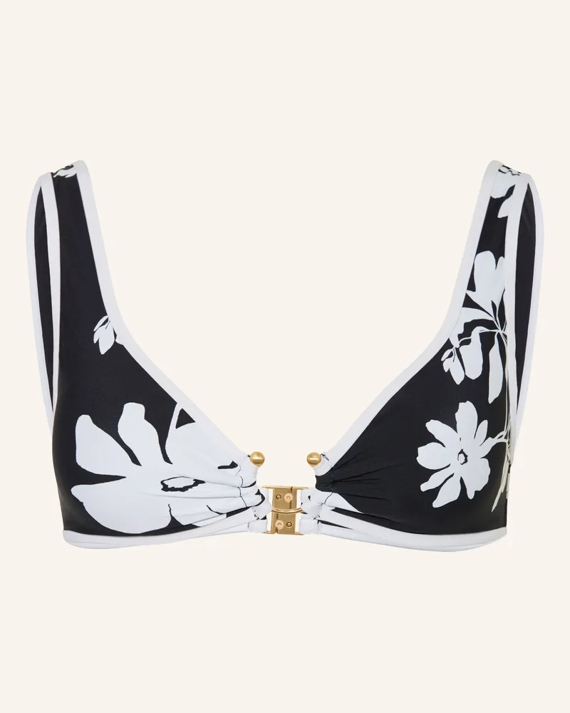 Seafolly Australia Bralette-Bikini-Top Mayflower schwarz Schwarz