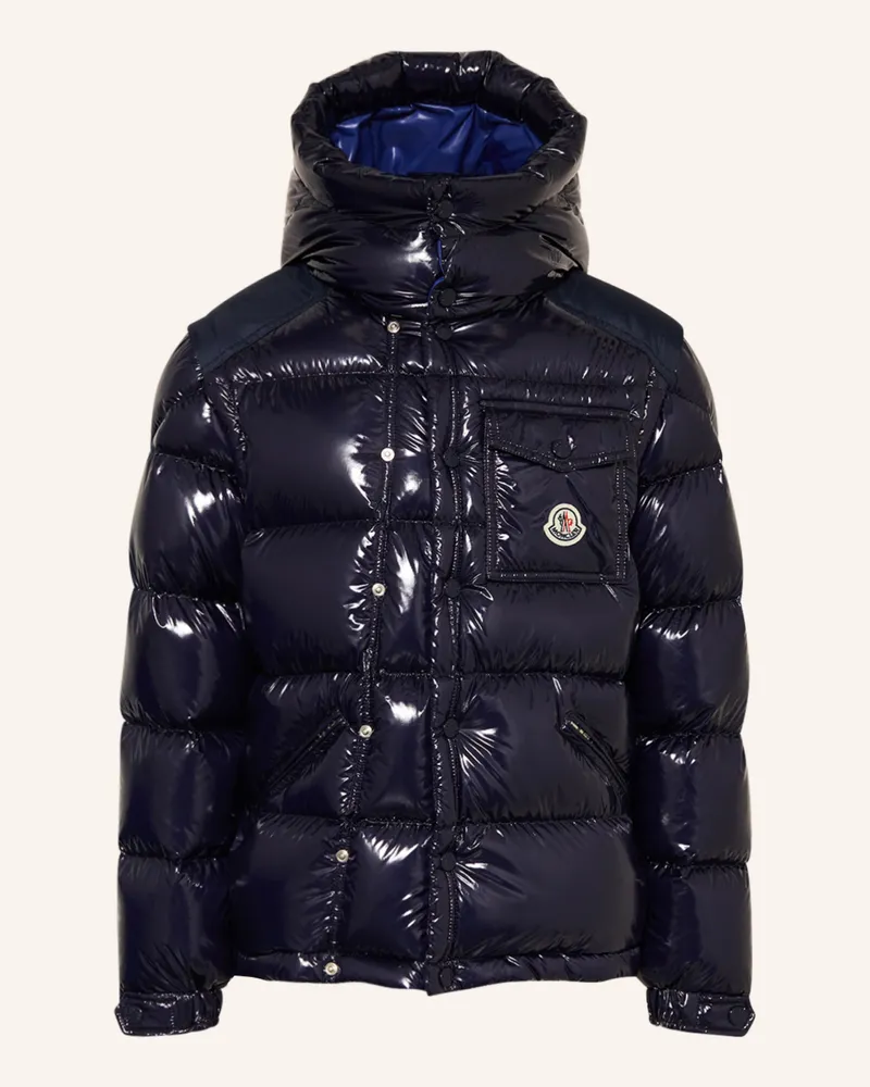 Moncler Daunenjacke KARAKORUM mit abnehmbarer Kapuze Dunkelblau