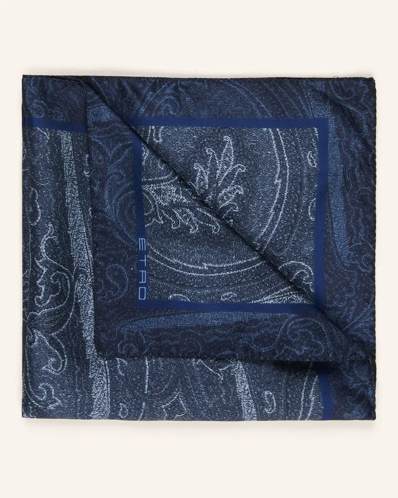 Etro Einstecktuch Grau