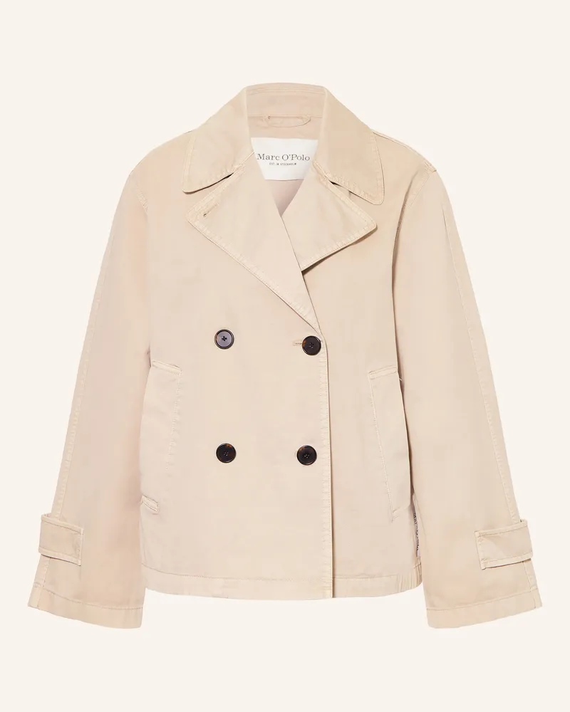 Marc O'Polo Kastenjacke Hellbraun