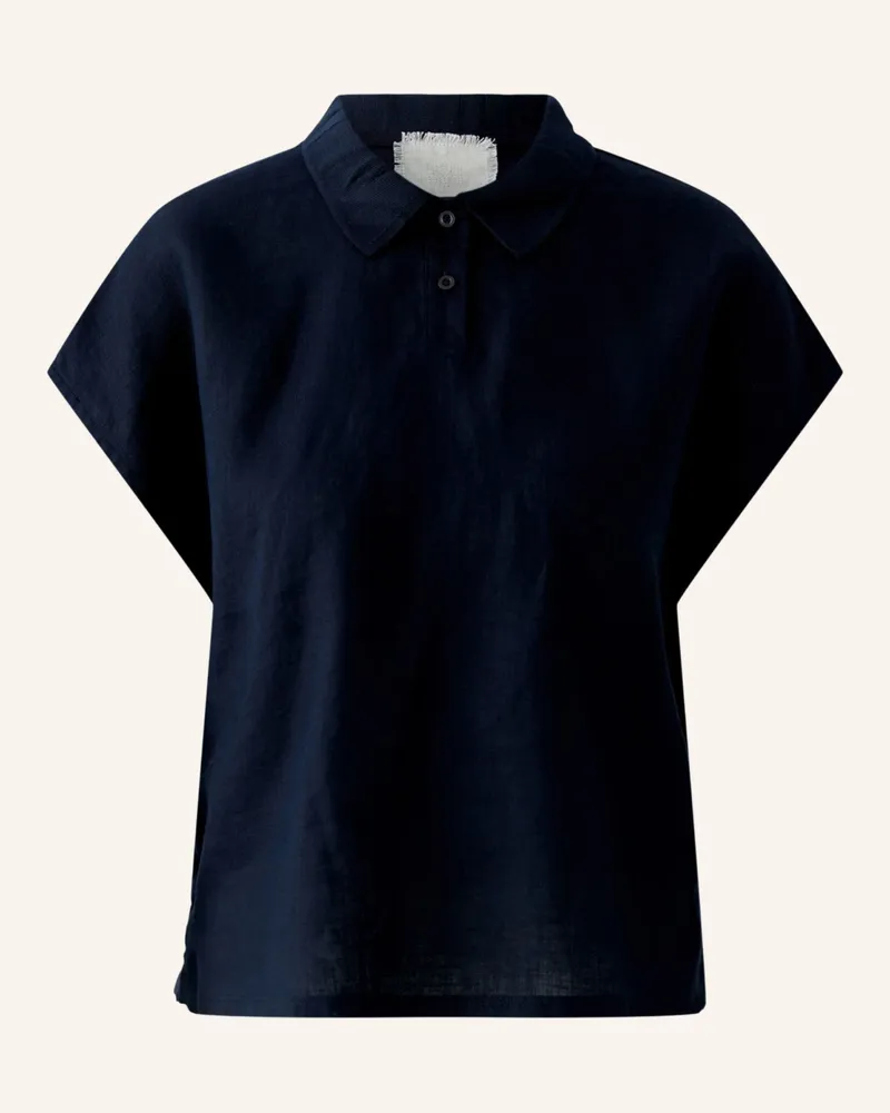 Oui  Bluse blau Blau