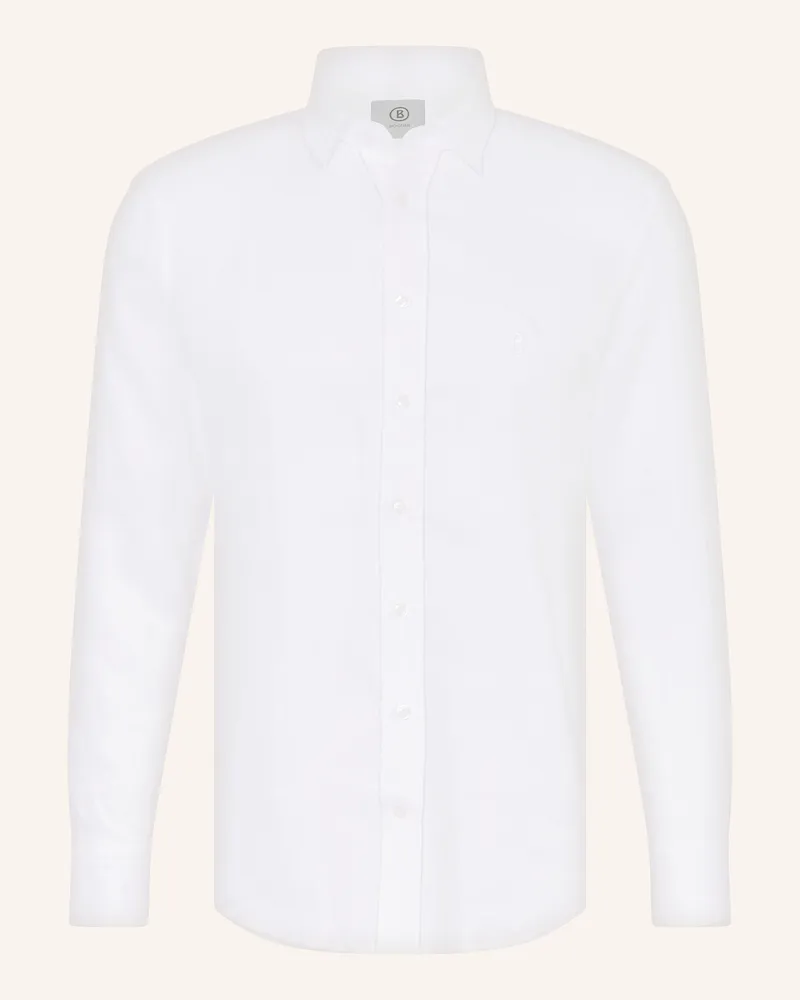 Bogner Leinenhemd TIMI Comfort Fit Weiss
