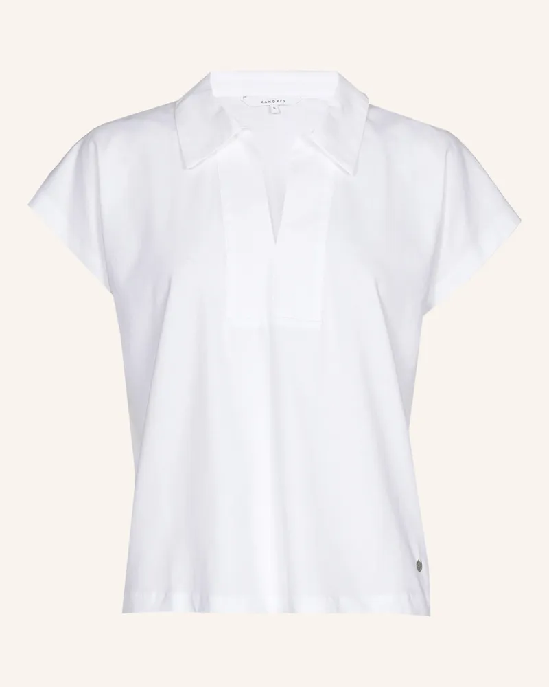Xandres Shirts Fatos weiss Weiss