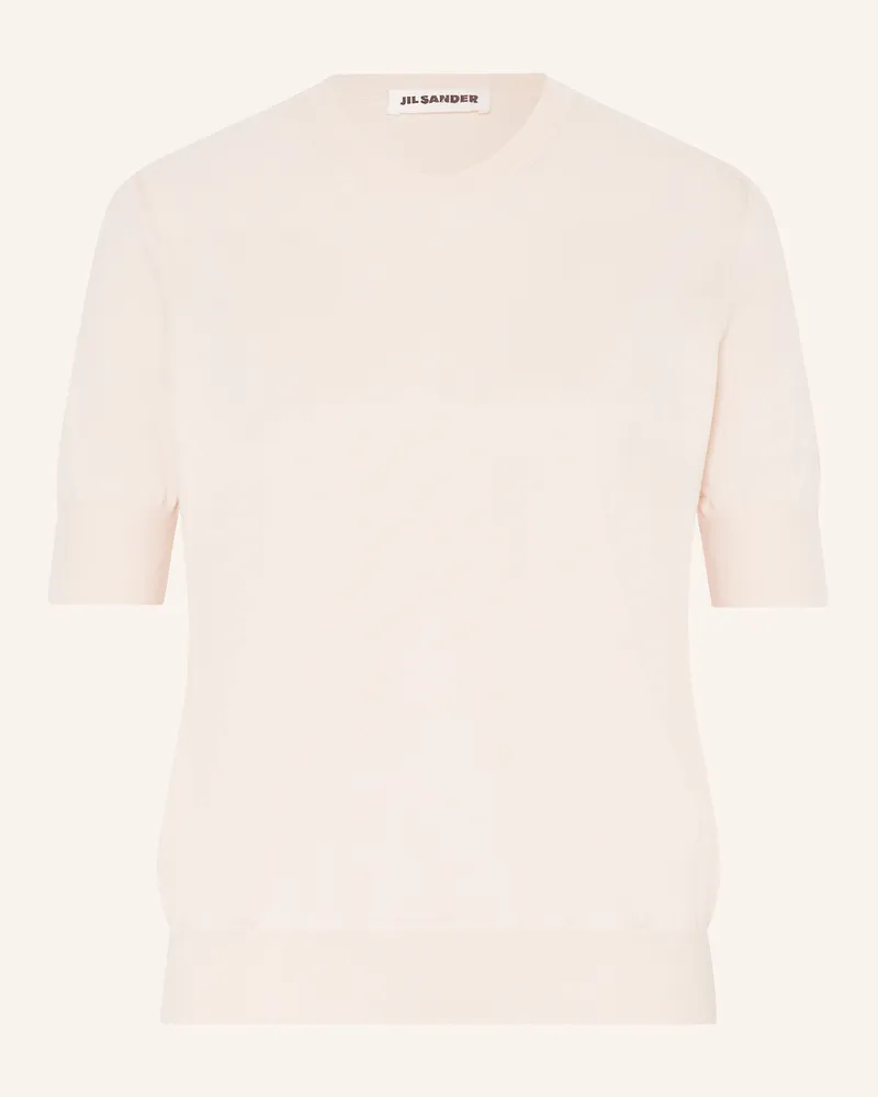 Jil Sander Strickshirt weiss Nude