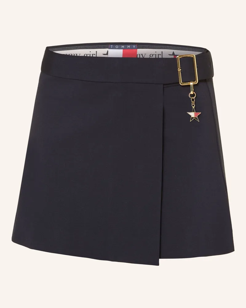 Tommy Hilfiger Wickelrock Dunkelblau
