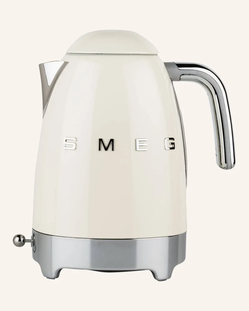 Smeg Wasserkocher klf04 weiss Creme
