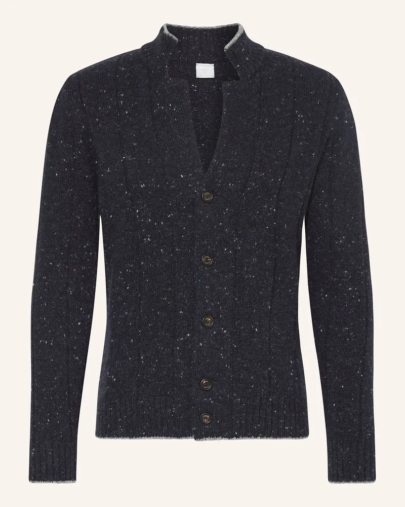 Eleventy Strickjacke Dunkelblau