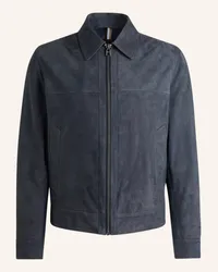 HUGO BOSS Lederjacke MALBANO4 Regular Fit Braun