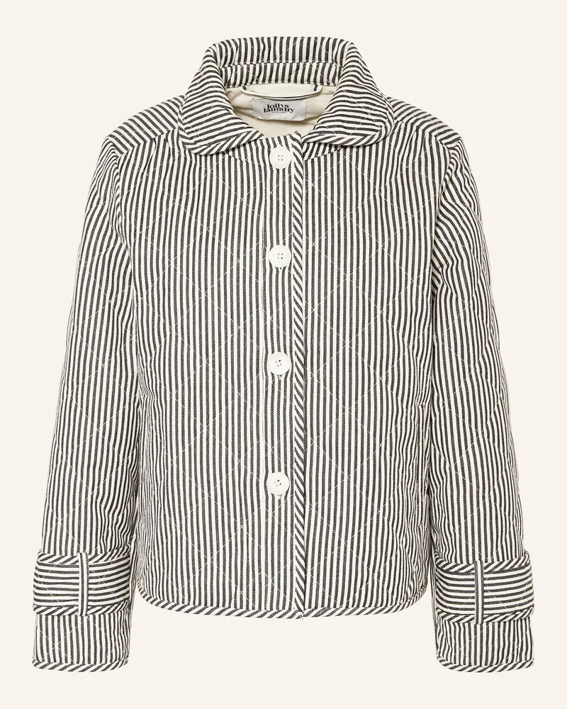 Lollys Laundry Steppjacke Violall schwarz Schwarz