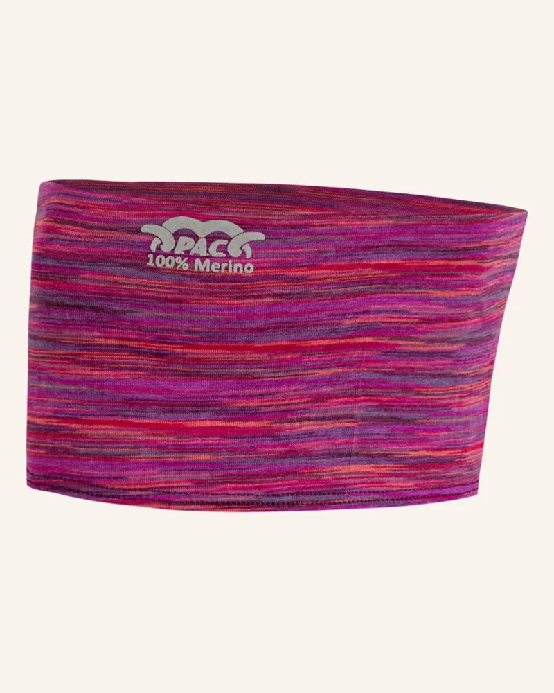 P.A.C. Multifunktionstuch aus Merinowolle Lila