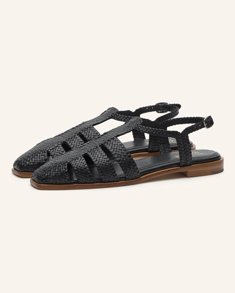 Lottusse Sandalias Summer schwarz Schwarz