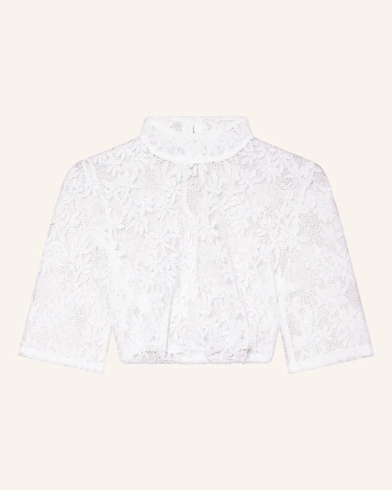 Hammerschmid Dirndlbluse Babsi weiss Weiss