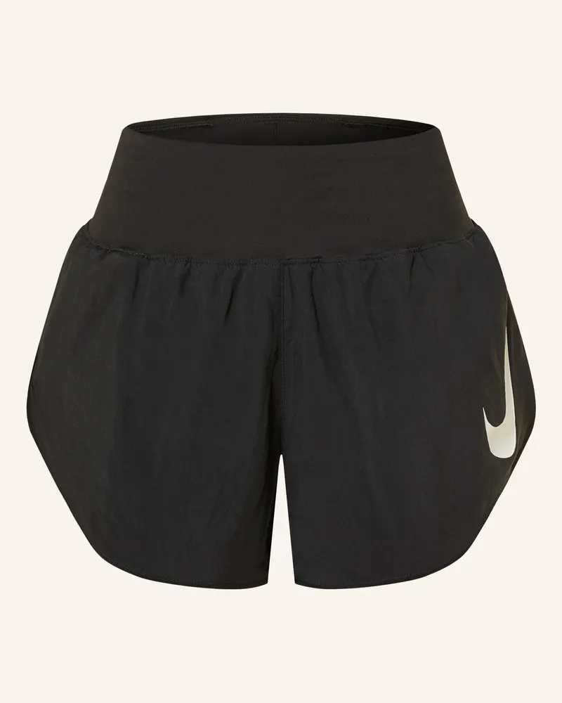 Nike 2-in-1-Laufshorts Schwarz