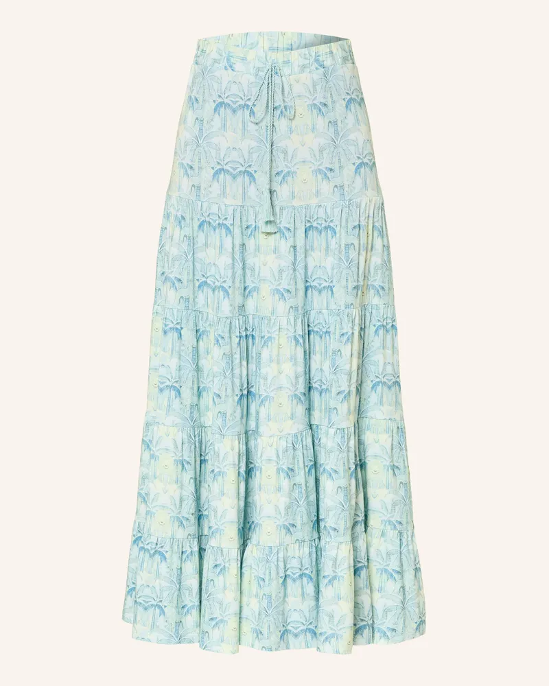 Miss Goodlife Jerseyrock blau Türkis