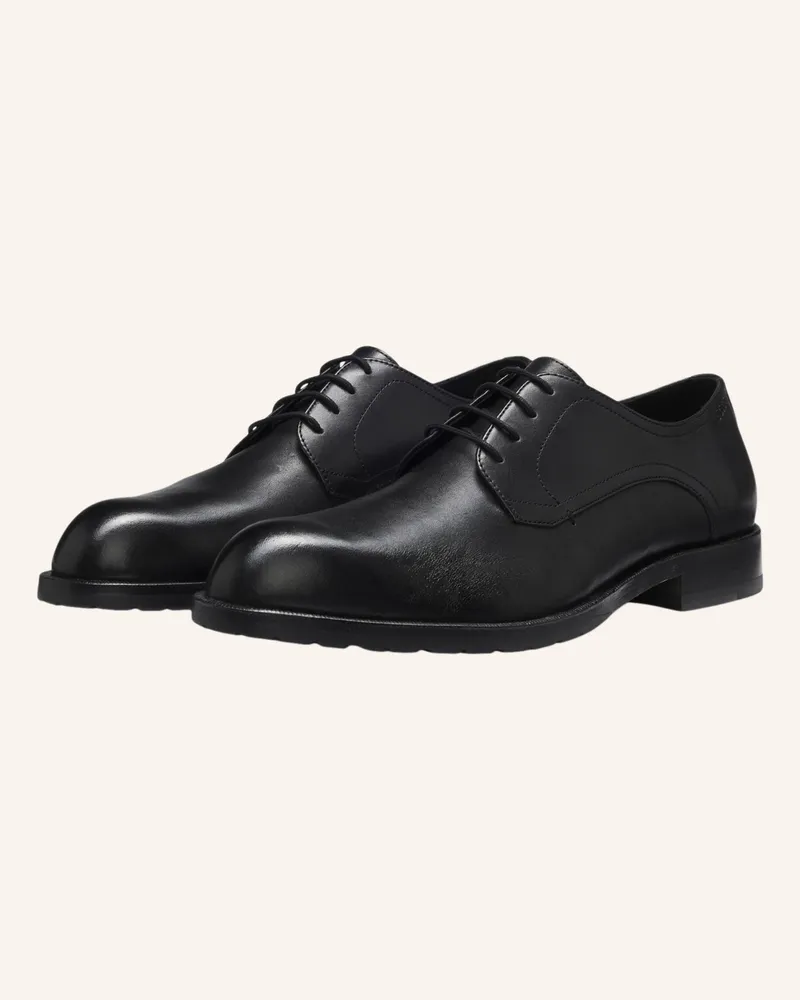 HUGO BOSS Business-Schnürschuh TAYIL-L_DERB_BUW Schwarz