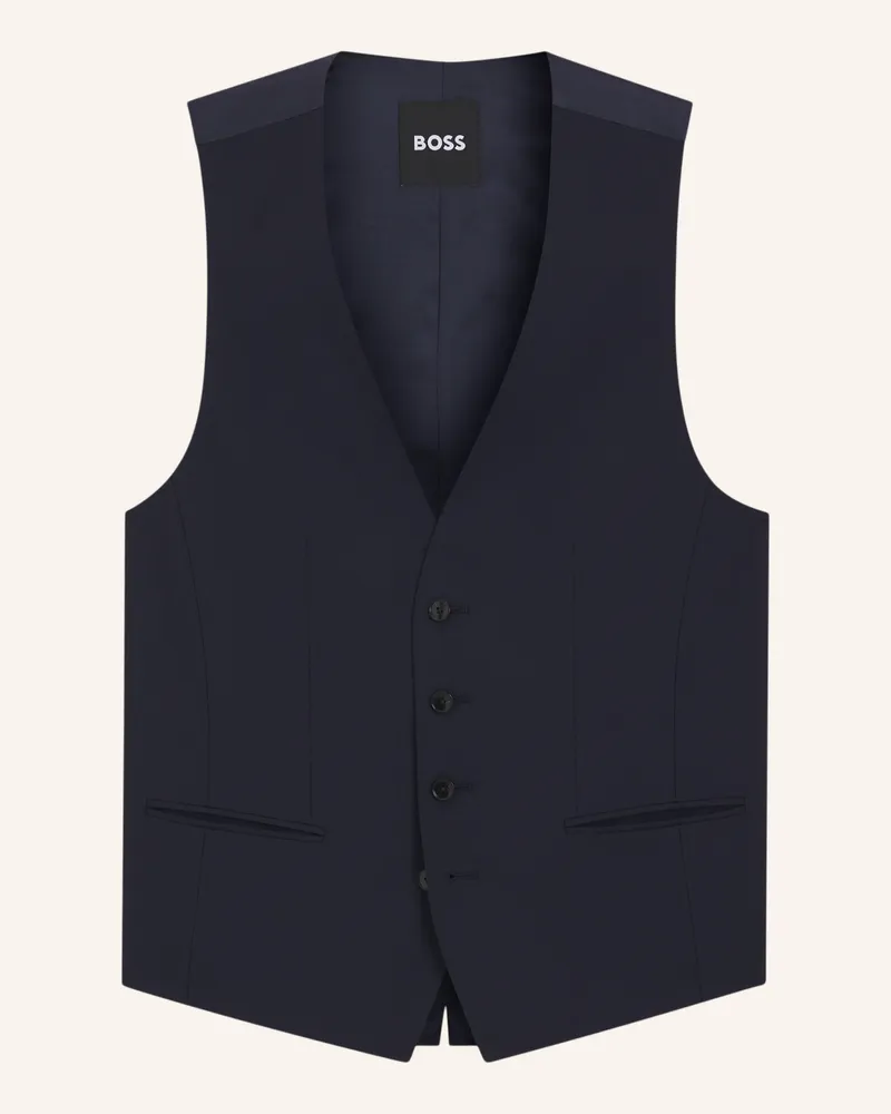 HUGO BOSS West H-Huge-Vest-Mm-224 Slim Fit blau Blau