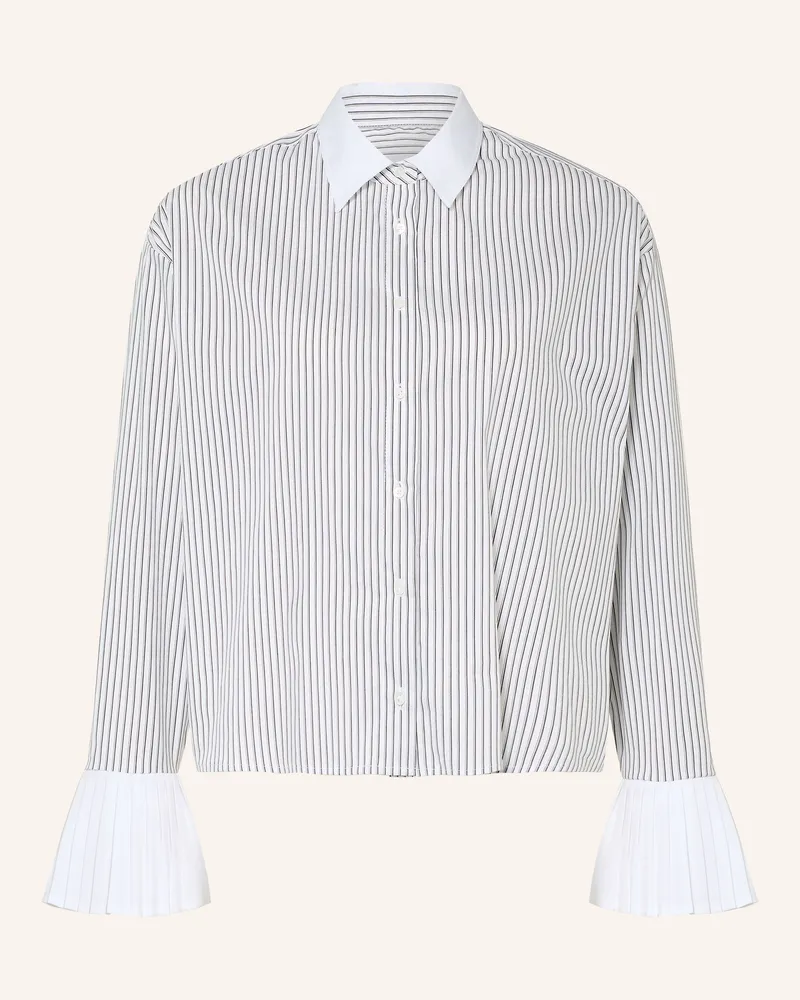 tonno e panna Hemdbluse weiss Weiss