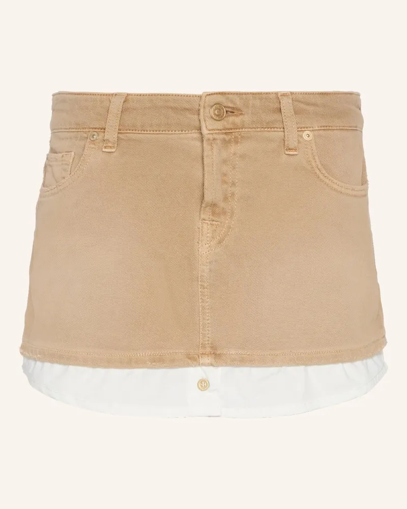 7 for all mankind Skirt beige Beige