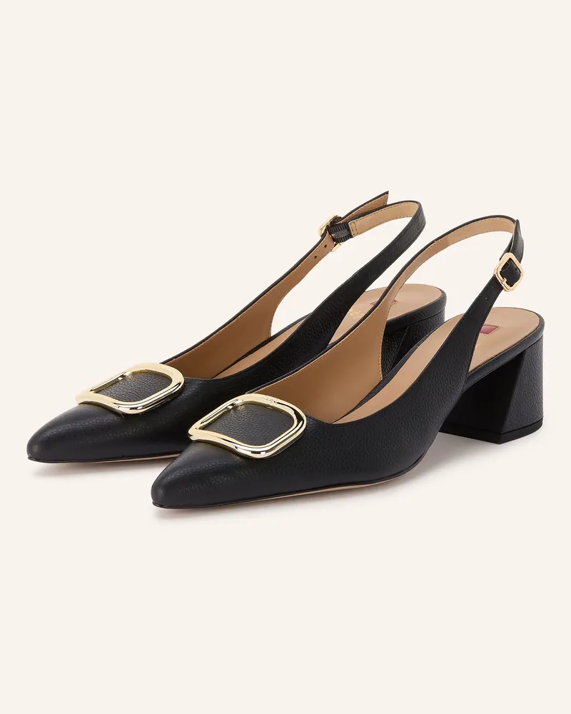 Högl Slingpumps schwarz Schwarz