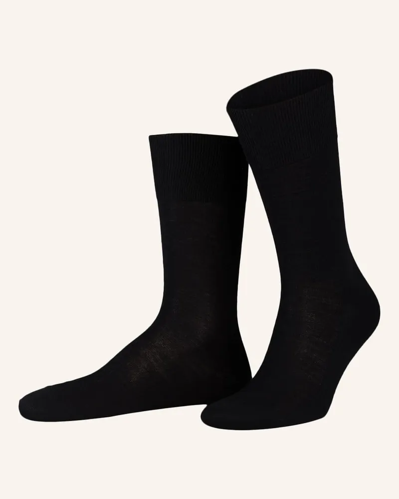 Falke Socken LUXURY NO. 6 Schwarz