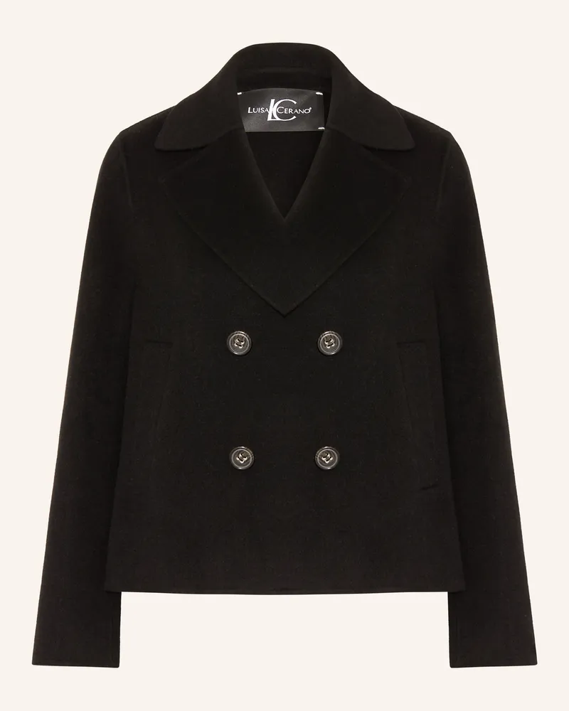 Luisa Cerano Cabanjacke schwarz Schwarz