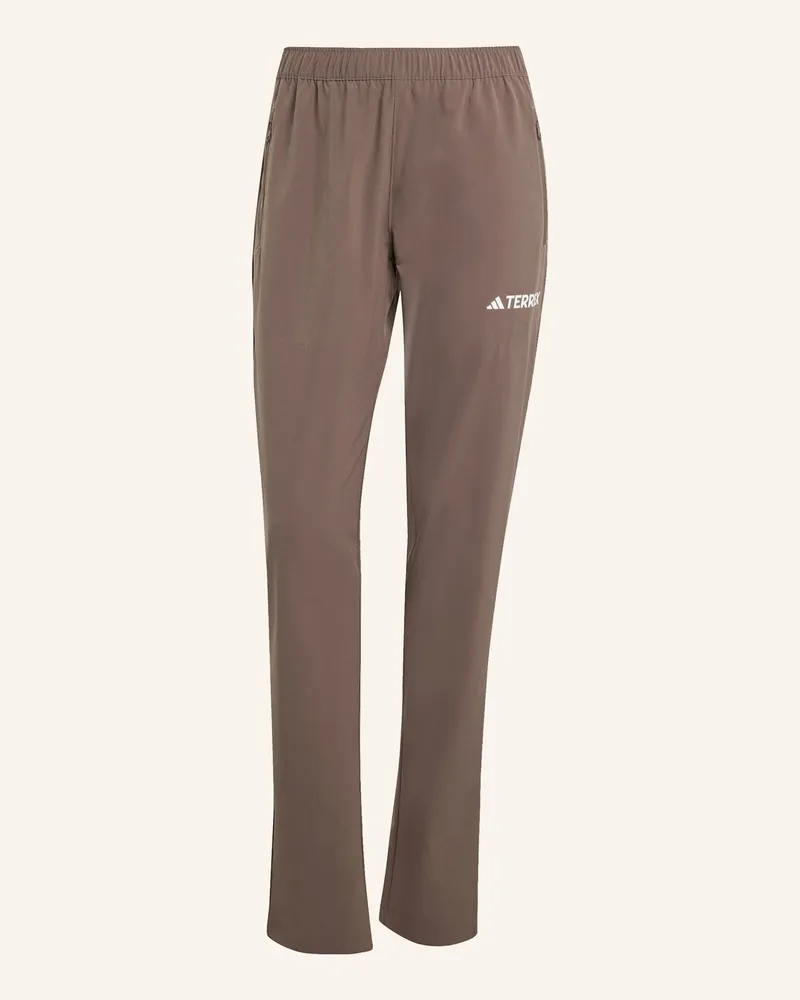 adidas MULTI ESSENTIALS STRETCH HOSE Braun