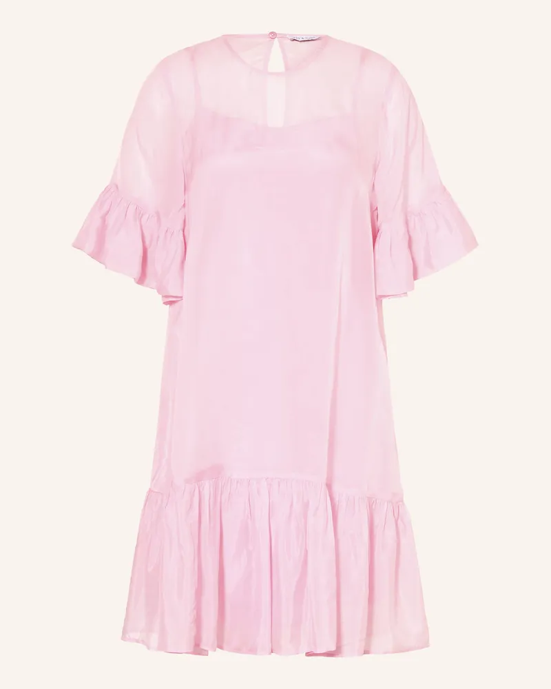Mrs & HUGS Kleid Mit Rüschen pink Rosa