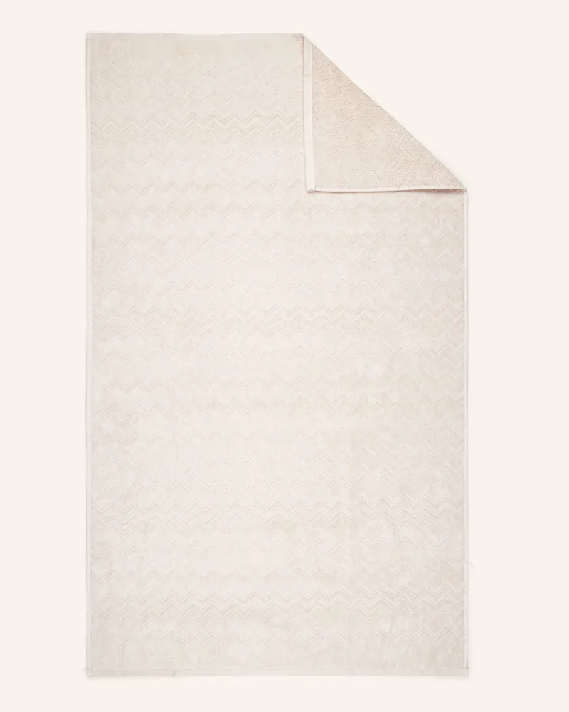 Missoni Home Badetuch Chalk beige Schwarz