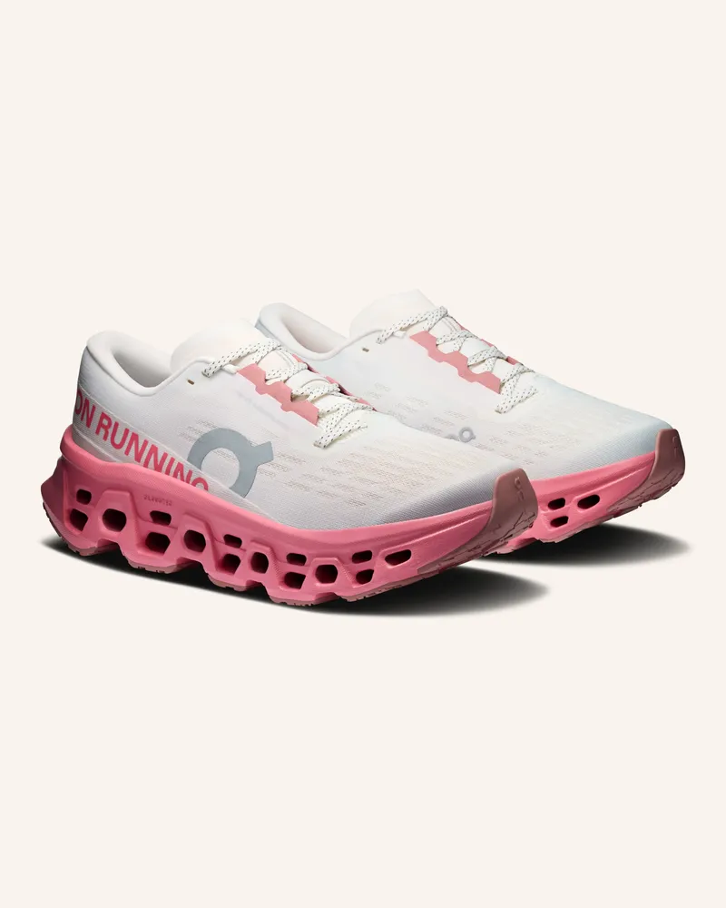 ON Laufschuhe Cloudmonster 3 beige Weiss