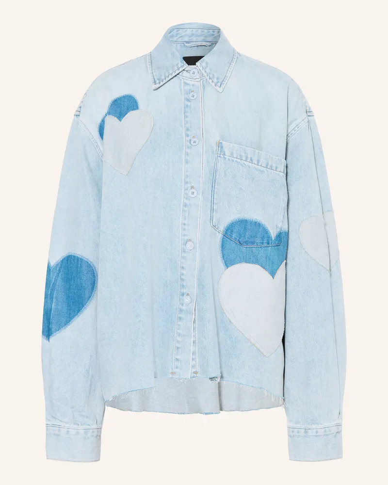 Elias Rumelis Jeansbluse Beba blau Hellblau