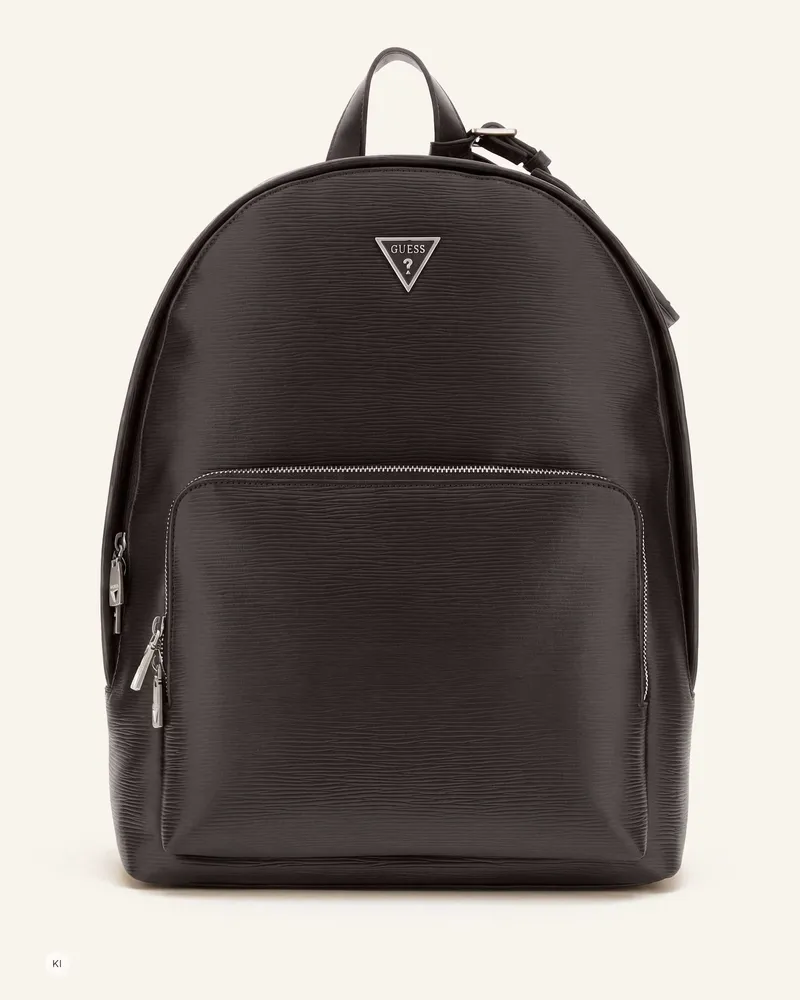 Guess Tagesrucksack Milano braun Dunkelbraun