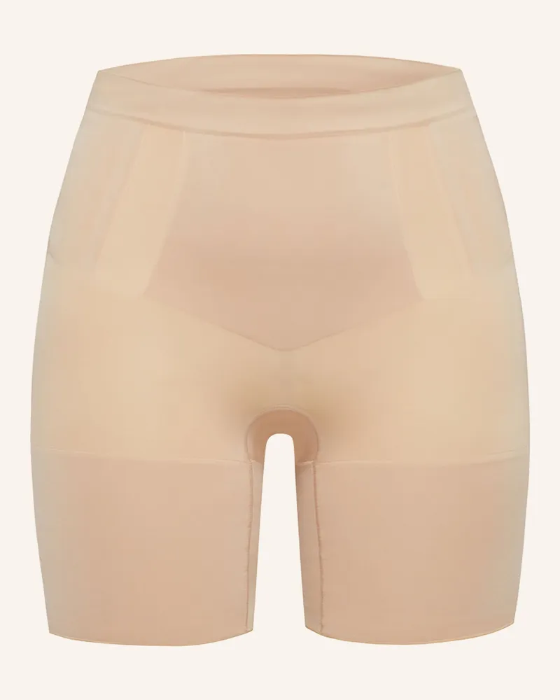Spanx Shape-Shorts ONCORE HIGH-WAISTED MID-THIGH mit Push-up-Effekt Nude