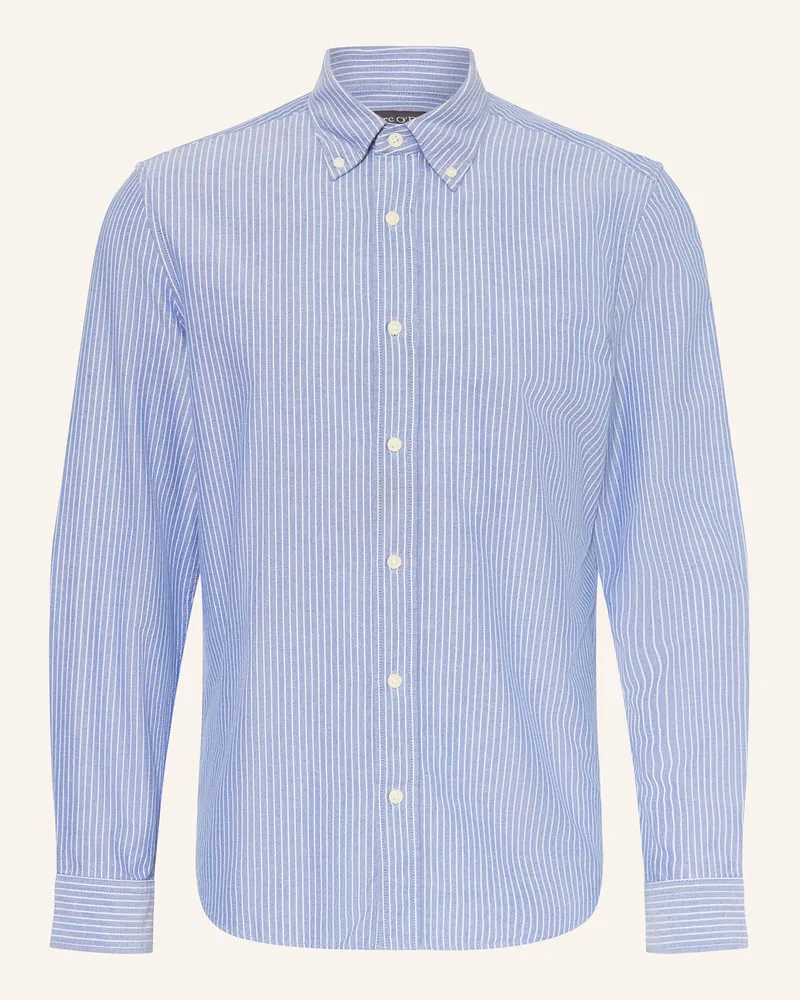 Marc O'Polo Hemd Regular Fit Blau