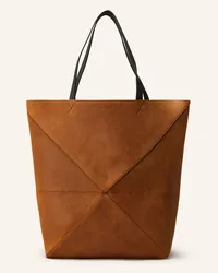 Loewe Shopper PUZZLE FOLD XL Braun