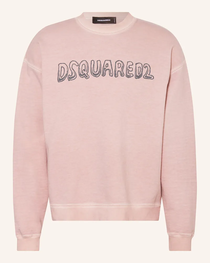 Dsquared2 Sweatshirt RELAX FIT Rosé
