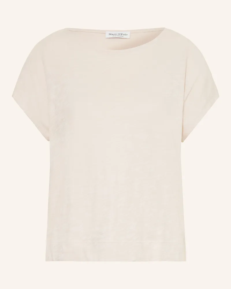 Marc O'Polo T-Shirt weiss Creme