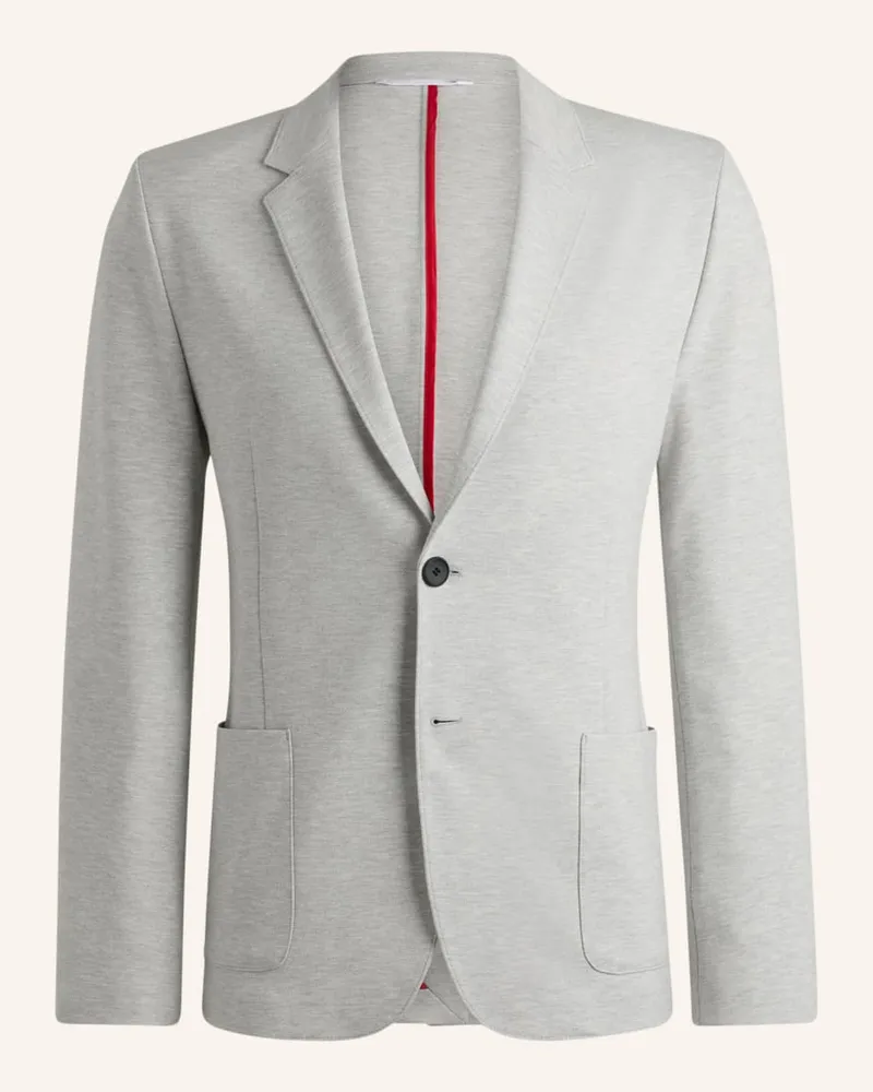 HUGO BOSS Blazer HAGALTO241J Slim Fit Grau