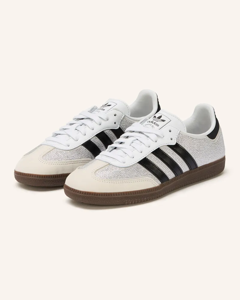 adidas Sneaker Samba Og Mit Schmucksteinen weiss Weiss