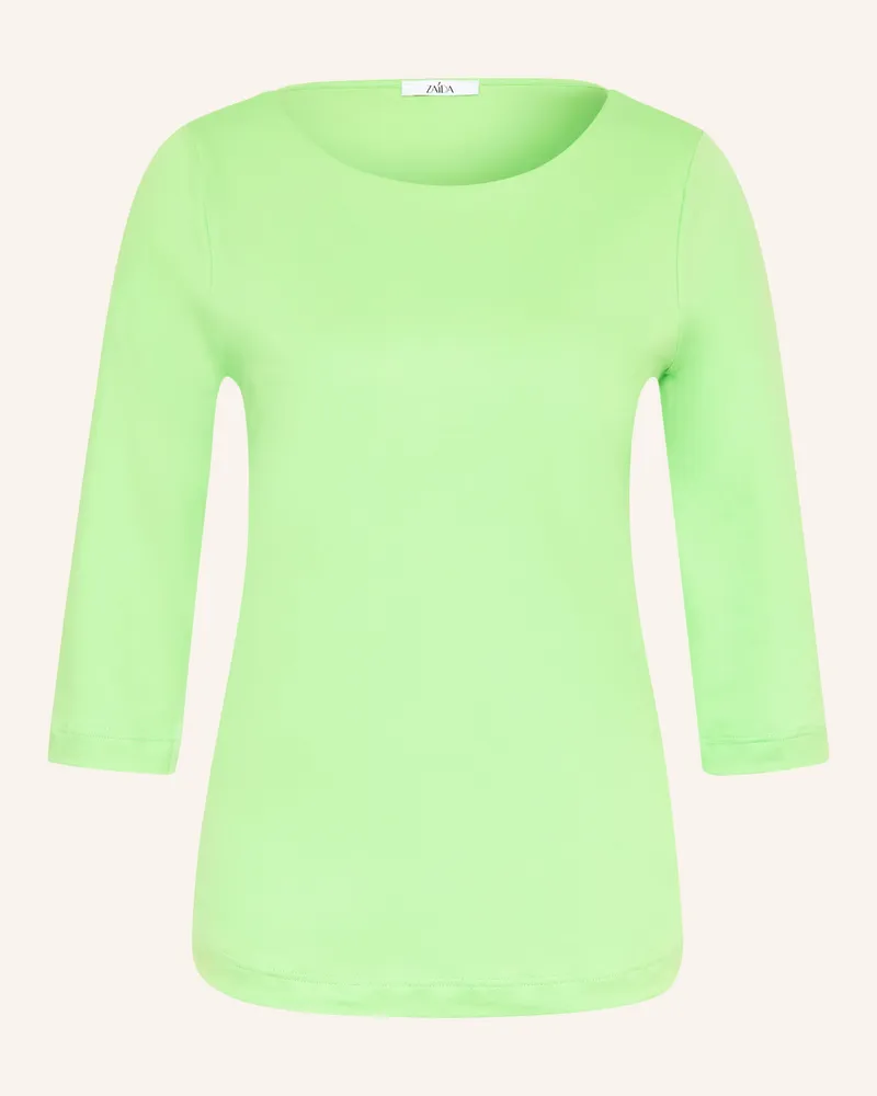 ZAíDA Shirt Mit 3/4-Arm gruen Hellgrün