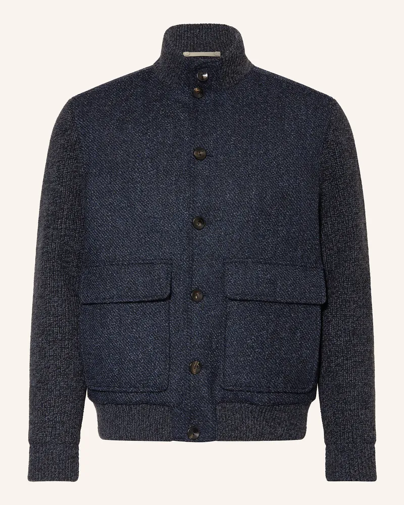 AGNONA Jacke Blau