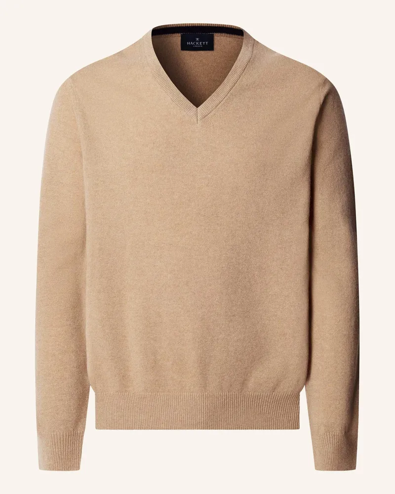 Hackett Pullover MERINO CASH MIX V Beige